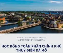 Quy Trình Xin Học Bổng Chính Phủ Thụy Điển